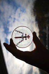 ArchAngel Michael Disc - Protects Against Psychic Attacks, Activates Throat and Base Charka, Assists n Communication, Offers Healing and Protection, Gives Courage and Strength to Face Any Challenge